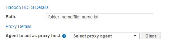 "Network Storage > Remote access via SSH" dialog box with the path set to "folder_name\file_name.txt".