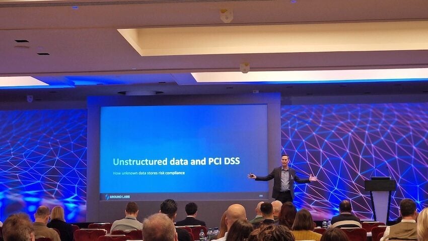 Stephen Cavey, Ground Labs, presenting at PCI London 2025