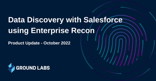 Identifying sensitive data in Salesforce with Enterprise Recon