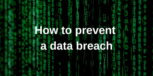How to prevent a data breach