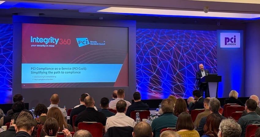 Integrity360 presenting at PCI London 2025