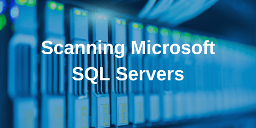 Scanning Microsoft SQL servers